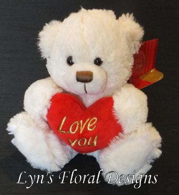 White Love Bear