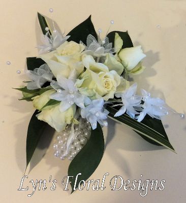 Rose and Freesia Corsage