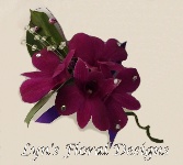 Purple Orchid Corsage