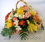 Freesia basket